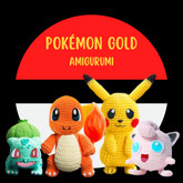 Amigurumi - Pokémon Gold Bundle