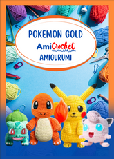 Amigurumi - Pokémon Gold Bundle